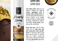 Spray colorante oro