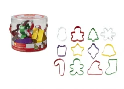 Stampino Biscotti di Natale Set/12