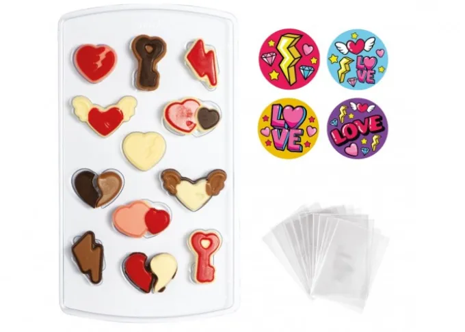 Stampo Cioccolatini Cuori ma non solo