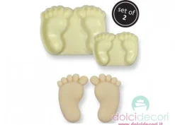 Stampo in silicone piedini