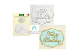 Stampo silicone Happy Birthday