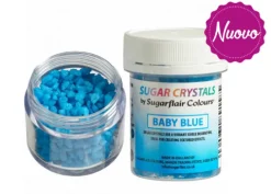 SugarFlair Cristalli Zucchero Baby Blue