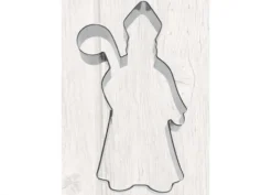 Taglia biscotto Babbo Natale con bastone