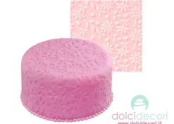 Tappeto silicone floreale