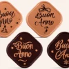 Targhetta Buon Anno Cioccolato