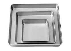 Teglie per dolci: set teglie quadrate wilton
