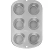 Teglie per dolci: teglia 6 muffin Wilton
