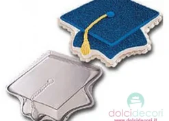 Teglie per dolci: teglia tocco laurea