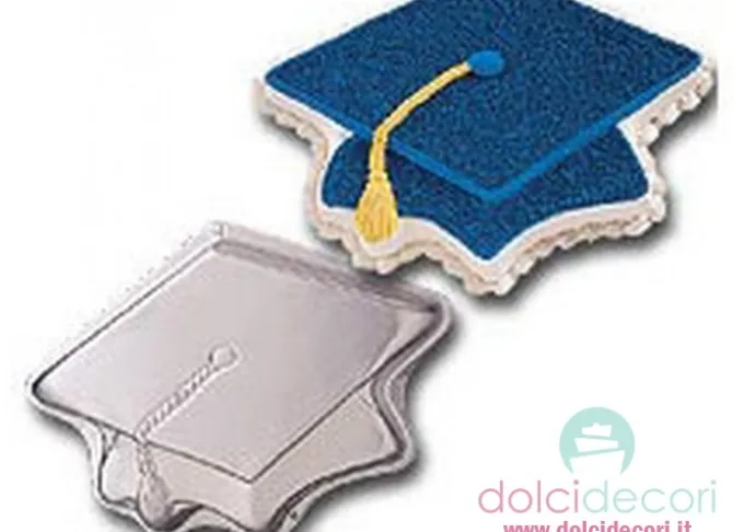 Teglie per dolci: teglia tocco laurea