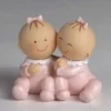 Topper battesimo gemelli