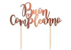 Topper Buon Compleanno