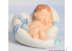 Topper cuore bimbo
