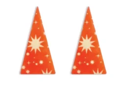 Triangolo decoro cioccolato