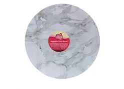 Vassoio marmorizzato grigio/argento 30