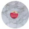 Vassoio marmorizzato grigio/argento 35