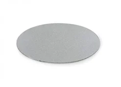 VASSOI PER TORTE: CAKE BOARD TONDO 25 CM SILVER