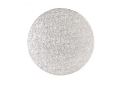 VASSOI PER TORTE: CAKE BOARD TONDO 25 CM SILVER