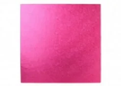 Vassoi per torte: cake drum quadrato fucsia 35