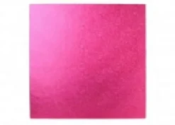 Vassoi per torte: cake drum quadrato fucsia 40