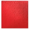Vassoi per torte: cake drum quadrato rosso 30