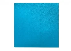 Vassoi per torte: cake drum quadrato blu 30