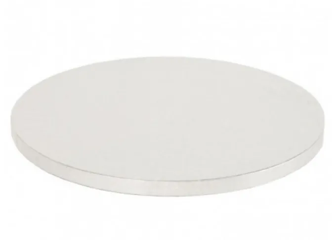 Vassoi per torte: cake drum tondo bianco 30