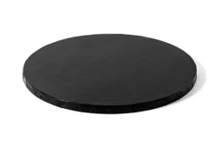 Vassoi per torte: cake drum tondo Nero 35