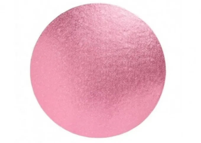 Vassoi per torte: cake drum tondo rosa 35