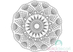 Vassoi per torte: cristallo stella 36 cm
