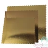 Vassoi per torte: dorato rettangolare 30 x 40