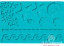 Wilton stampo silicone mare